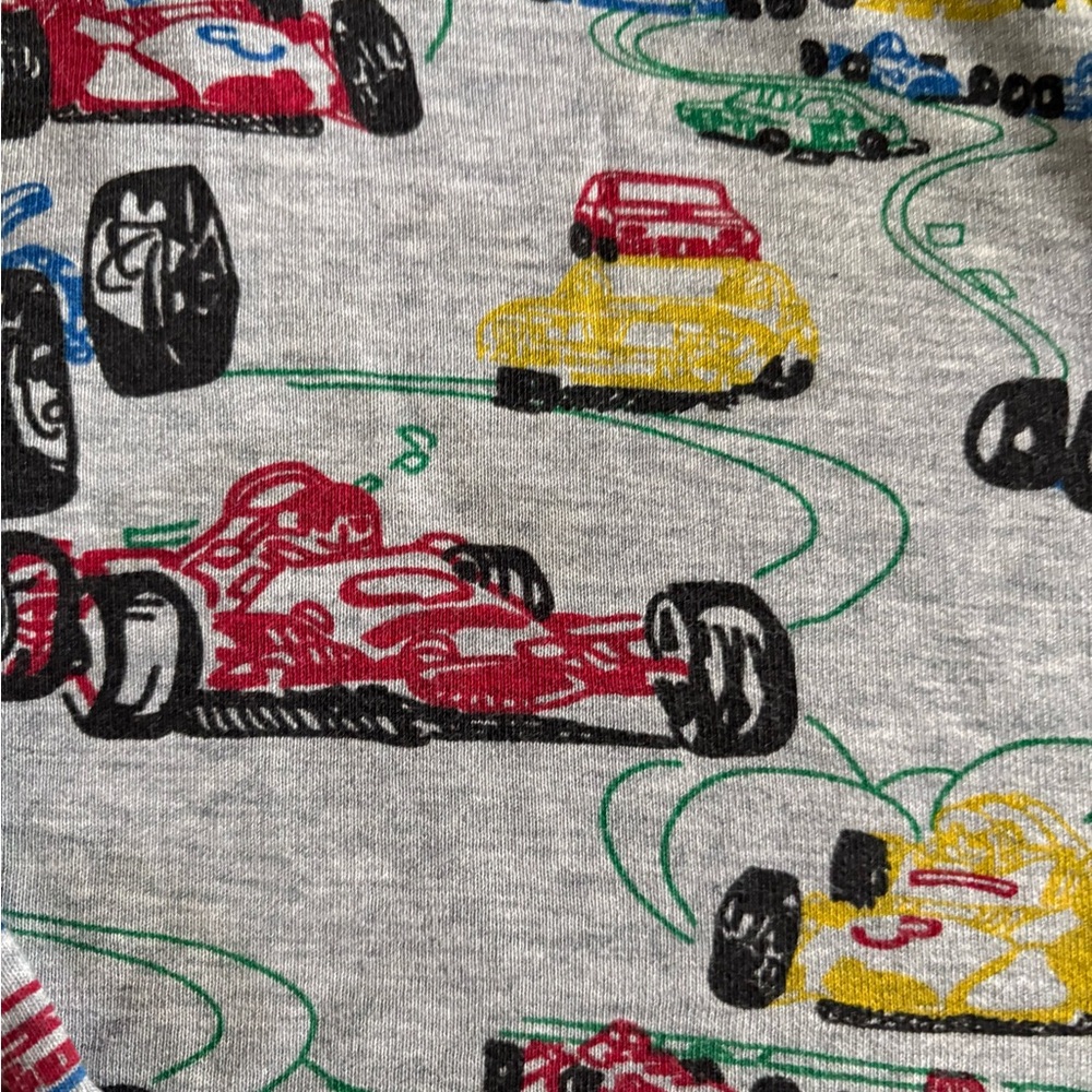 Kids' Hanna Andersson Hooded Long Sleeve Shirts with Car and Airplane Prints. - Picture 3 of 5